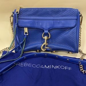 Rebecca Mindoff Mini M.A.C. Crossbody bag - blue